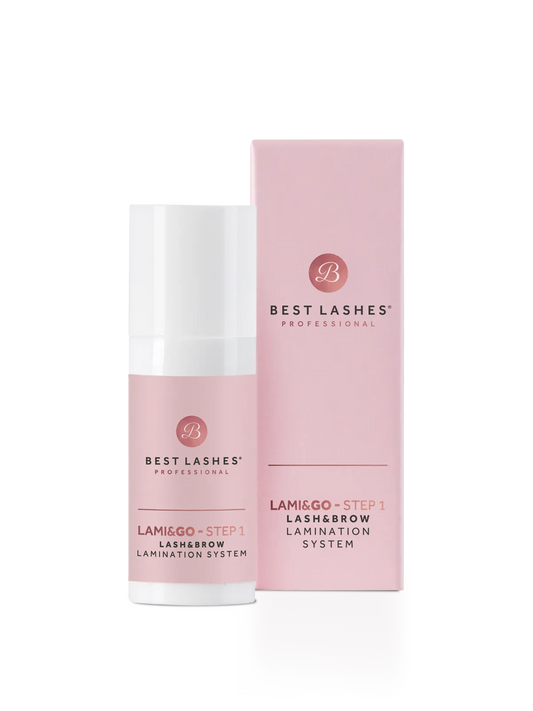 Lami&Go lifting a laminačný krém - krok 1