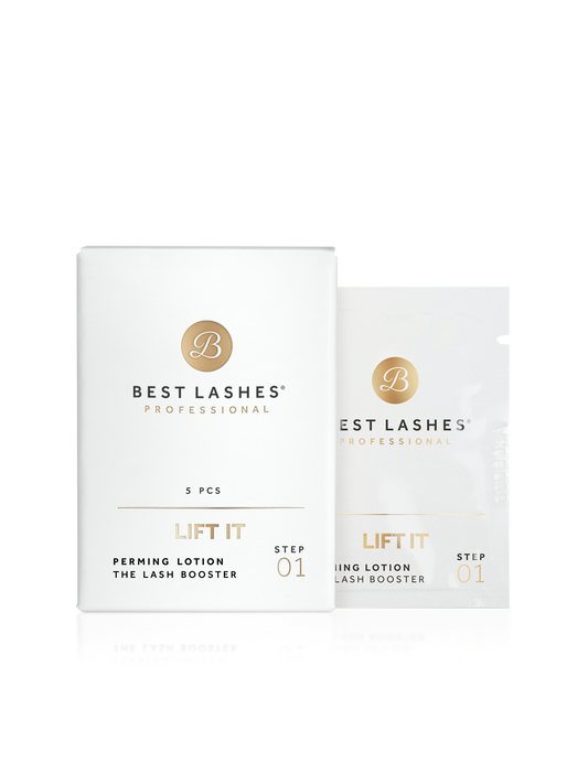 Eyelash lifting curling cream