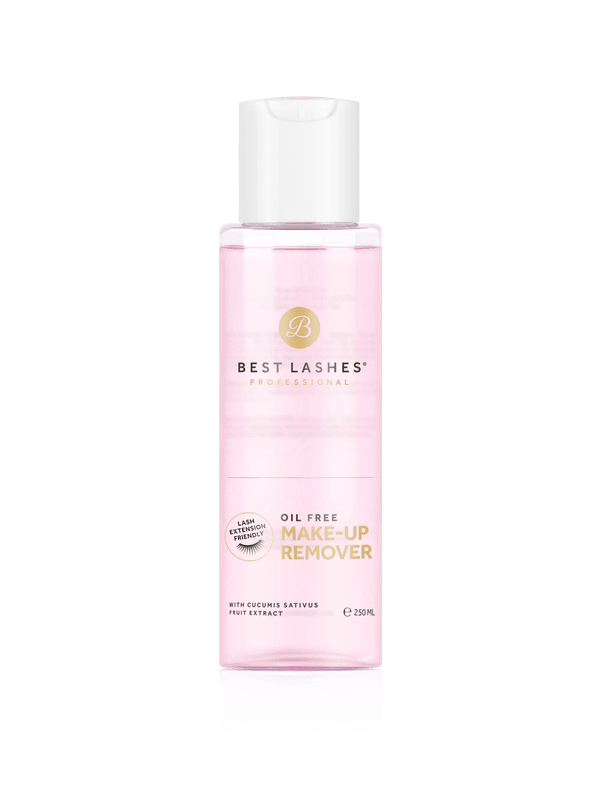 Lash extension friendly oil-free make-up remover