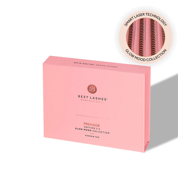 Glow Mood Promade eyelash with Smart Laser technology - 2D 0.10